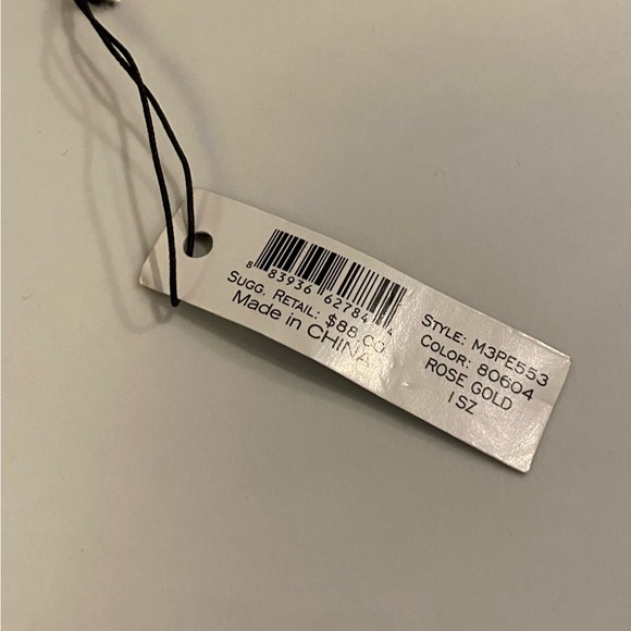 NWT Marc by Marc Jacobs Rose Gold Katie Turn Lock Bracelet - Picture 6 of 8